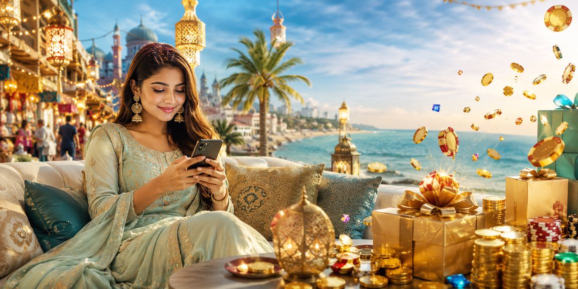 বগুড়ার মোবাইল ক্যাসিনো ইদ উৎসবের একটি দৃশ্য